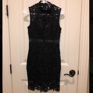 Bardot Paris lace body con dress